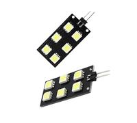 RESPUNEKBAH Luci Interne Per Vano Piedi Per VW Per Passat B6 B7 E Per Golf 5 MK5 6 MK6 Con Accessori Canbus 2 Pezzi(Red)