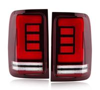 RESPUNEKBAH Luci Posteriori A LED Indicatore Di Direzione Luce Di Stop Freno Di Stazionamento Luce Di Retromarcia Per VW Per Amarok V6 2008-2022 (Red A Pair)