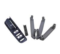 RESPUNEKBAH Maniglie Interne Per Portiere Auto Per VW Per Passat B5 B5.5 Berlina Station Wagon 1996 1997 1998 1999 2000-2005 3B1867171E(Grey 1set)