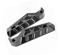 RESPUNEKBAH Pedali Moto CNC Posteriore Passeggero Poggiapiedi Accessori Moto per Zontes G1 125 ZT125 ZT125 U ZT310X ZT310R 2023 Pedane Moto(Titanium)