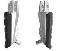 RESPUNEKBAH Pedali Moto Moto Anteriore Posteriore Pedane Poggiapiedi per B&MW F800S F800ST F800 R1200RS ST F800GT 2011-2012 Pedane Moto(Davanti)