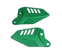 RESPUNEKBAH Pedali Moto Pedale Moto Gruppo Posteriore Dispositivo Protezione Antiscivolo Pedale per Kawasaki Z900RS Z900 RS Cafe 2017 2018 2019 2020 2021 2022 2023 Pedane Moto(Verde)