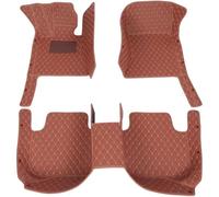 RESPUNEKBAH per Mercedes per Benz W124 1985 1986 1987 1988 1989 1990 1991 1992 1993 Accessori per Tappetini Auto in Similpelle 3D Personalizzati Accessori per Auto(Marrone)