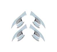 RESPUNEKBAH Per Mitsubishi Per Outlander 2023 ABS Copertura Superiore Maniglia Porta Laterale Cromata Abbinata Agli Accessori Esterni Dell'auto(Door Bowl)