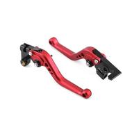 RESPUNEKBAH Per Per TENERE 700 Per World Per Raid XTZ700 SP 19-23 XTZ Per Rally Motorcycle Maniglie Regolabili Leva Freno Frizione Corta(Red)