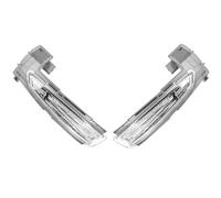 RESPUNEKBAH Per Peugeot 508 Car Left Right Wing Rear View Rearview Mirror Turn Signal Light Lamp Accessories (pair)