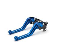 RESPUNEKBAH Per Piaggio Per Zip 50 2T 2010 2011 2009-2015 Motociclo Regolabile Scooter Leve Freno Disco Anteriore Posteriore Tamburo Leva(Blue 147mm)