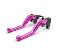 RESPUNEKBAH Per Royal Per Enfei 650 Per Interceptor Per Continental Per INT-650 GT650 GT 650 Leve Freno Frizione Moto Regolabili 8 Colori(Pink 147mm)
