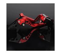 RESPUNEKBAH Per Royal Per Enfei 650 Per Interceptor Per Continental Per INT-650 GT650 GT 650 Leve Freno Frizione Moto Regolabili 8 Colori(Red 177mm)