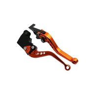 RESPUNEKBAH Per VT 750 VT750 Per Phantom Per Shadow Per Fury VTX 1300 CX VTX1300 VTX1300CX 2011-2017 Leve Freno E Frizione Lunghe E Corte Per Moto(Short orange)