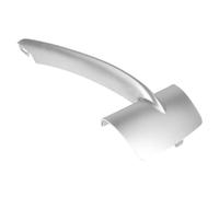 RESPUNEKBAH per X5 F15 35i 35ix 35dx 40ex 2014-2017 Modanatura Griglia Paraurti Anteriore 51117303113 51117303114 Spoiler Frontali Auto(Matte Silver Left)