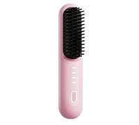 Ressm Pettine per capelli lisci pigri senza fili per la cura dei capelli agli ioni negativi pettine portatile senza danneggiare il pettine A