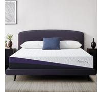 Resspry Materasso doppio, 22 cm, in gel memory foam, con copertura traspirante, per dormire più fresco e delicato sulla pelle, supporto a doppio strato per alleviare la pressione, certificato