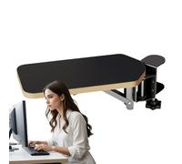 REST ARM per la scrivania - REST ARM COMPUTER | Supporto al gomito per la scrivania | Board di supporto al polso in legno | Resposto del braccio imbottito pieghevole a 90 gradi per digitare le imposta