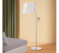 Rest Bookrest, Supporto da Terra per la Lettura Di Libri, Supporto per Libri da Cucina, Morsetto Telescopico Elastico Regolabile a 180 °, per Libri Di Testo Musica Libri Tablet Cook Recipe, LJJY-KK