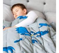 Rest Easy - Coperta ponderata per bambini e adulti, per il sonno, per alleviare lo stress, alleviare l'ansia e calmante sensoriale per un sonno fantastico, 100% cotone morbido, Batman disegno