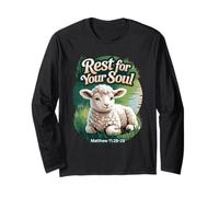 Rest for Your Soul/Matteo 11 / Agnello Pacifico dall'acqua Maglia a Manica
