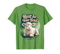 Rest for Your Soul/Matteo 11 / Agnello Pacifico dall'acqua Maglietta