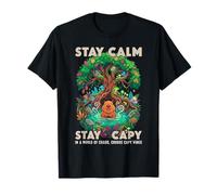 Resta Capy Capybara Zen Forest Nature Meditation Maglietta