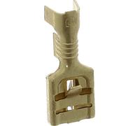 Restagraf 226893 Terminale, Ottone, 6.35mm x 0.8mm