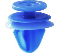 Restagraf Clip per Pannello Interno e portellone Posteriore per Veicoli Renault/Peugeot/PSA/BMW, 8,2 mm, punzonatura, Confezione da 5, Viola