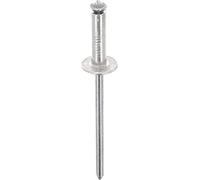Restagraf 4907 - Rivetto a Bussola, Colore: Grigio, da 4 a 8 mm x 14 mm