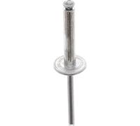 Restagraf 4912 - Rivetto a Bussola, Colore: Grigio, da 11 a 18 mm x 25 mm