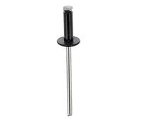 Restagraf 4914 - Rivetto a Bussola, Nero, da 3 a 6 mm x 12 mm