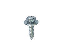 Restagraf 654 - Viti a teglia, in Zinco Bianco, 6,3 x 25 mm