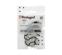 Restagraf - Attacchi per pannello - Compatibile con JAGUAR XF I, XJ V, XK, LAND ROVER DISCOVERY III, FREELANDER II, RANGE ROVER SPORT I - Rif. 130359 - Confezione da 12