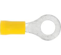 Restagraf - Capocorda Rotonda Pre-isolata Rinforzata - per Fili elettrici da 2,6 a 6 mm² - Diametro 8 mm - crimpatura Semplice e Solida - RIF. 226923 - Blister da 8