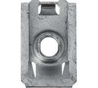 Restagraf - Clip Dado a Pinza per lamiera Non filettata - Vite M6-1.00 - Fissaggio Senza Foratura - Ideale per carrozzeria ed Elementi Meccanici - RIF. 12430 cm