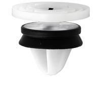 Restagraf Clip per pannello interno e porta in sacchetto per veicoli Renault/Peugeot/PSA/Nissan, 8,2 mm, punzonatura, confezione da 8, bianco/nero