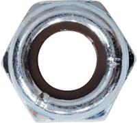 Restagraf - Dado esagonale auto-frenato ad anello in nylon M10-1.50 - acciaio classe 8 - DIN 982 - Attacco universale per applicazioni auto, moto, industriali o fai da te - Rif. 830 - Confezione da 15