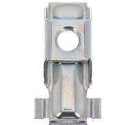 Restagraf - Dado Gabbia in Metallo per Gancio di Traino - per Alcuni Veicoli - RIF. 1399 M10 x 1,5 x 50 - Confezione da 4, Argento