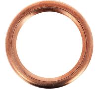 Restagraf - Guarnizione per tappo di scarico, 14 x 20 x 2 mm, rif. 7371 - Rame - Compatibile con veicoli Citroen Fiat Ford Hyundai Lancia Nissan Peugeot Porsche Seat Škoda Toyota Volkswagen -