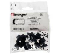 Restagraf - Kit di Fissaggio per Cofano C3, DS3 CROSSBACK, CORSA F, MOKKA II, 208 II, 2008, E-2008 II - Rif. 606000C - Confezione da 13 pezzi