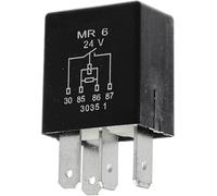 Restagraf - Micro-Relè Elettrico a Resistenza - 15 A e 24 V - Per Circuiti Automobili - Controllo di Luci, Clacson, Ventilatori - Rif. 17081 - Blister da 1