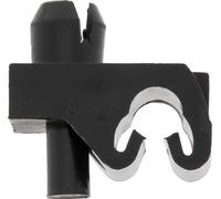 Restagraf Supporto per Tubo 1 alloggiamento, 4,8 mm Fill Diametro, 6,5 mm Punzone Nero, Set di 20