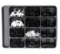 Restagraf - Vassoio di fissaggio tipo Rivetti in plastica - Specialmente compatibile con BMW-Mini - Uso comune - Formato Serve Workshop - Rif. 70463 - Vassoio da 216 pezzi