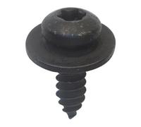 Restagraf - Viti a Lamiera Cilindrica Bombata Speciali Ala Anteriore - Acciaio - Lungo. 19 mm, RIF. 12286 Compatibile con Audi, Cupra, Seat, Volkswagen - Confezione da 12