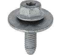 Restagraf - Viti esagonali a base speciale carenatura sottomotore - acciaio classe 8.8 - diam. M6-1.00 x 20 mm, rif. 11568 - Compatibile con Dacia, Fiat, Mitsubishi, Nissan, Opel, Renault, Smart
