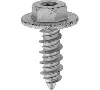 Restagraf - Viti per Materiali teneri Speciali carrozzeria - Lungo. 17,5 mm, RIF. 11825 - Compatibile con Alpine, Dacia, Mitsubishi, Nissan, Renault - Confezione da 12