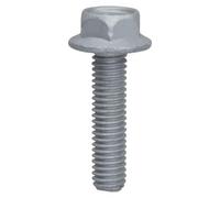 Restagraf - Viti per metalli a testa esagonale a base - M6-1.00 x 25 mm - Acciaio Classe 8.8 - DIN 6921 - Rif. 7165 - Confezione da 10