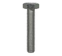 Restagraf - Viti per metalli testa esagonale - M6-1.00 x 30 mm - Acciaio Classe 8.8 - DIN 933 - Rif. 7618 - Confezione da 10
