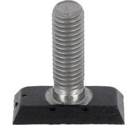 Restagraf - Viti Rettangolare Speciali Scudo - Fissaggio Carrozzeria e Parti Meccaniche - Acciaio - M8-1,25 x 25 mm - RIF. 868 - Confezione da 4