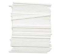 RESTALLADNWEST 100 bastoncini di carta per lecca-lecca, bastoncini di carta per lecca lecca, lunghezza 7,3 cm, per fare lecca-lecca, cake pop, caramelle, cioccolatini, biscotti