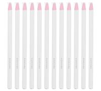 RESTALLADNWEST Matite a cera grassa, 12 pezzi, pastelli a cera per rimuovere grasso, pastelli, pastelli, per legno, indumenti, metallo, tessuto, carta, colore bianco