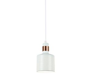 RESTANZA LAMPADA A SOSPENSIONE BIANCA 1X E27/40W PND-2439-1-WH