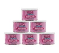 RESTASE | Cera Depilatoria Liposolubile, Biossido di Titanio, Pelli Secche, Sensibili e Delicate, 6 x 400 ml, Made in Italy